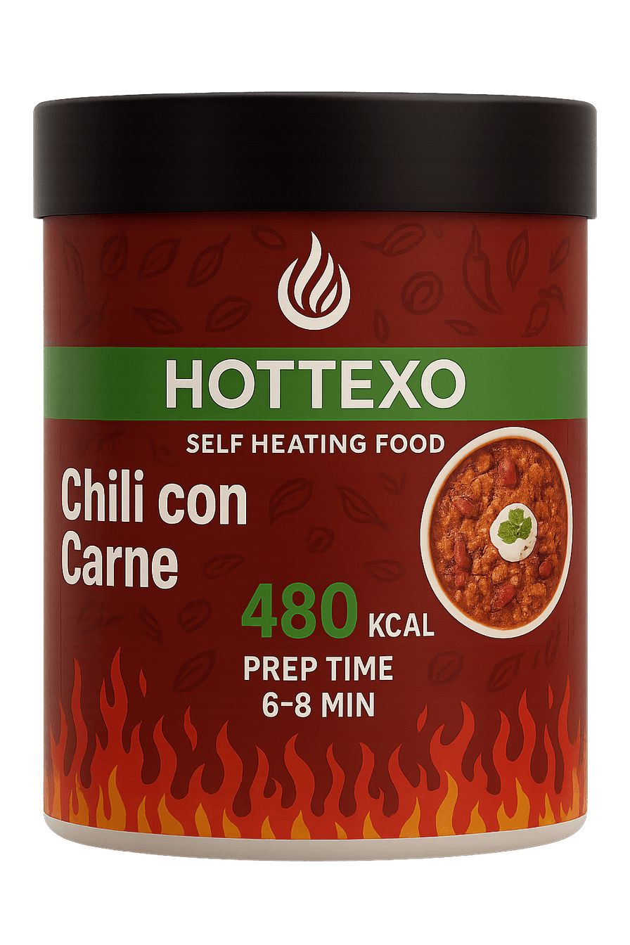 Puszka samopodgrzewająca się Hottexo